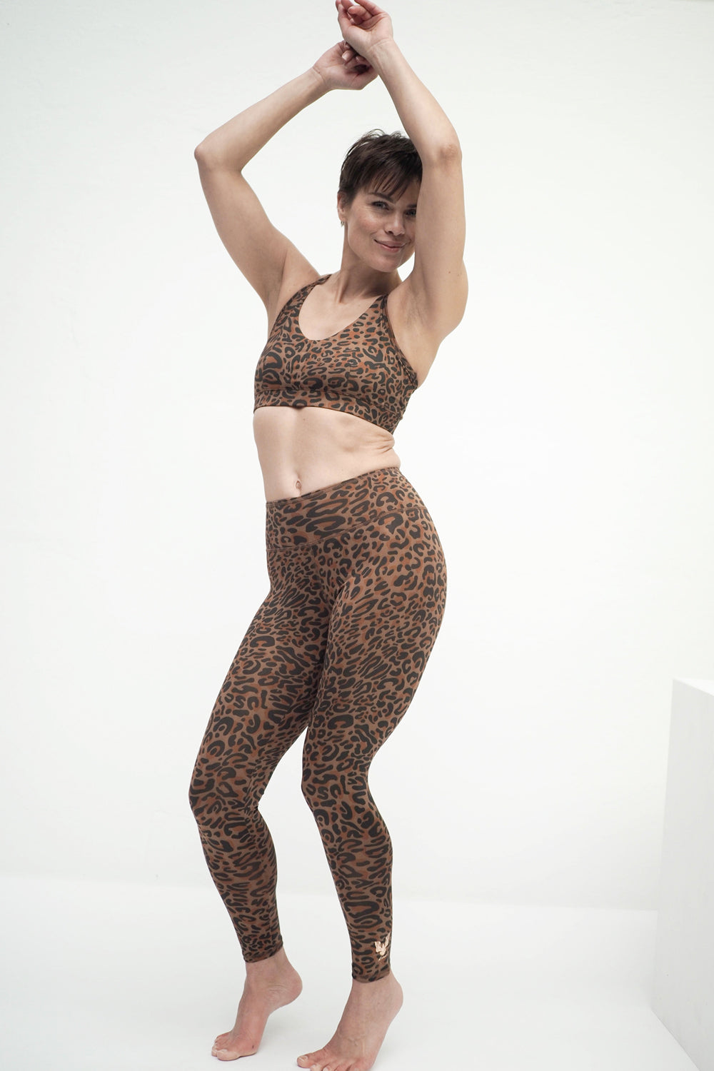 Amba Bra leo brown_Kismet Yogastyle