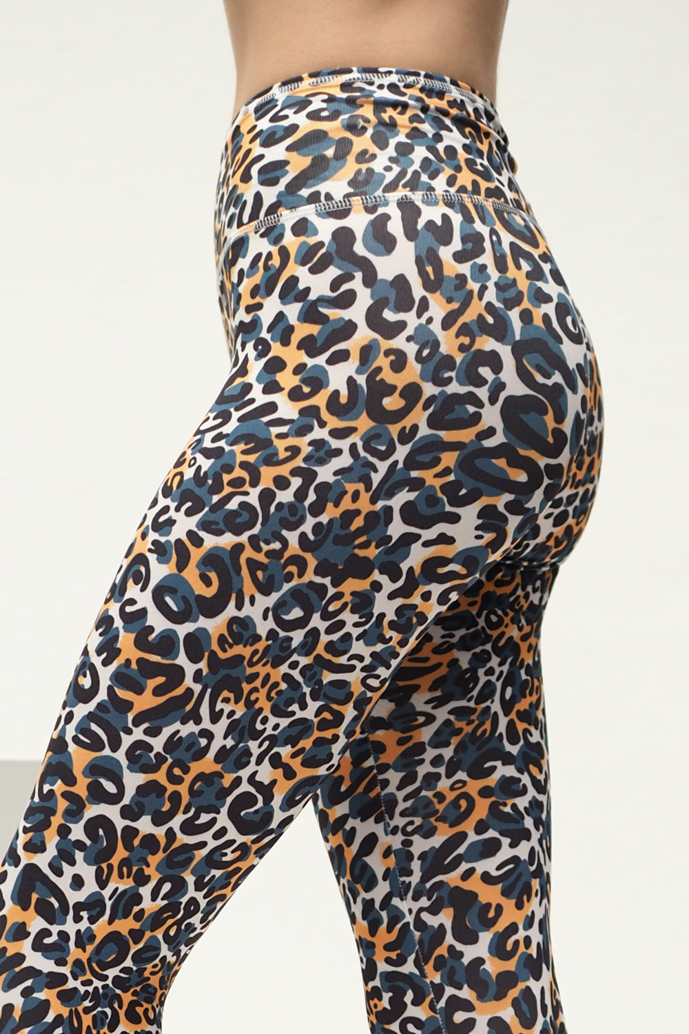 Yoga Leggings Ganga 7/8 - Goodvibes White-Kismet Yogastyle