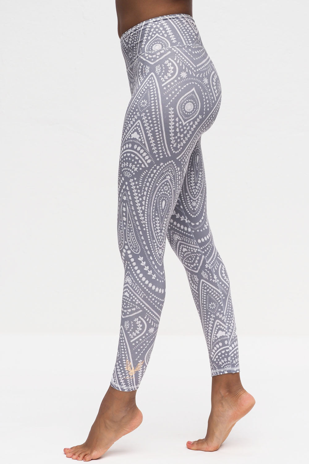 Ganga Leggings mandalay grey_Kismet Yogastyle