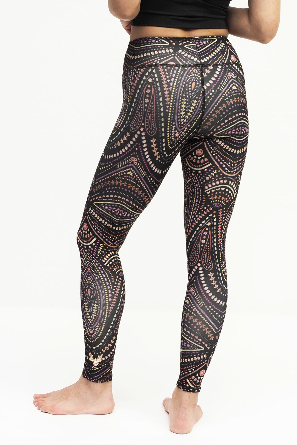 Ganga Leggings mandalay red-Kismet Yogastyle