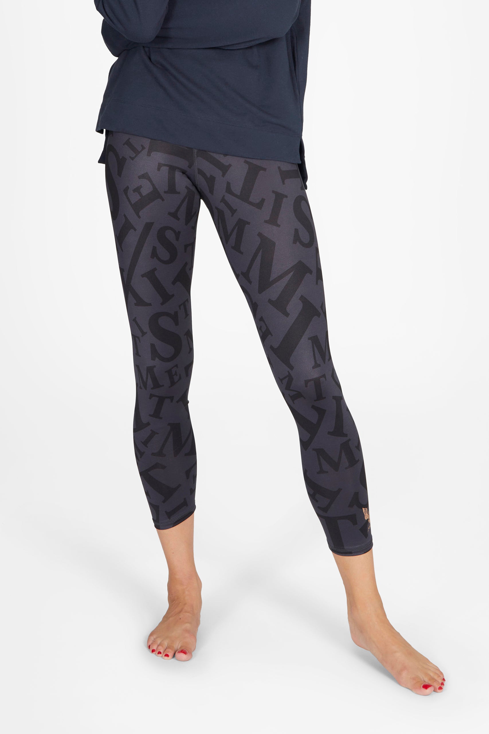 Ganga Leg Anthracite Typo