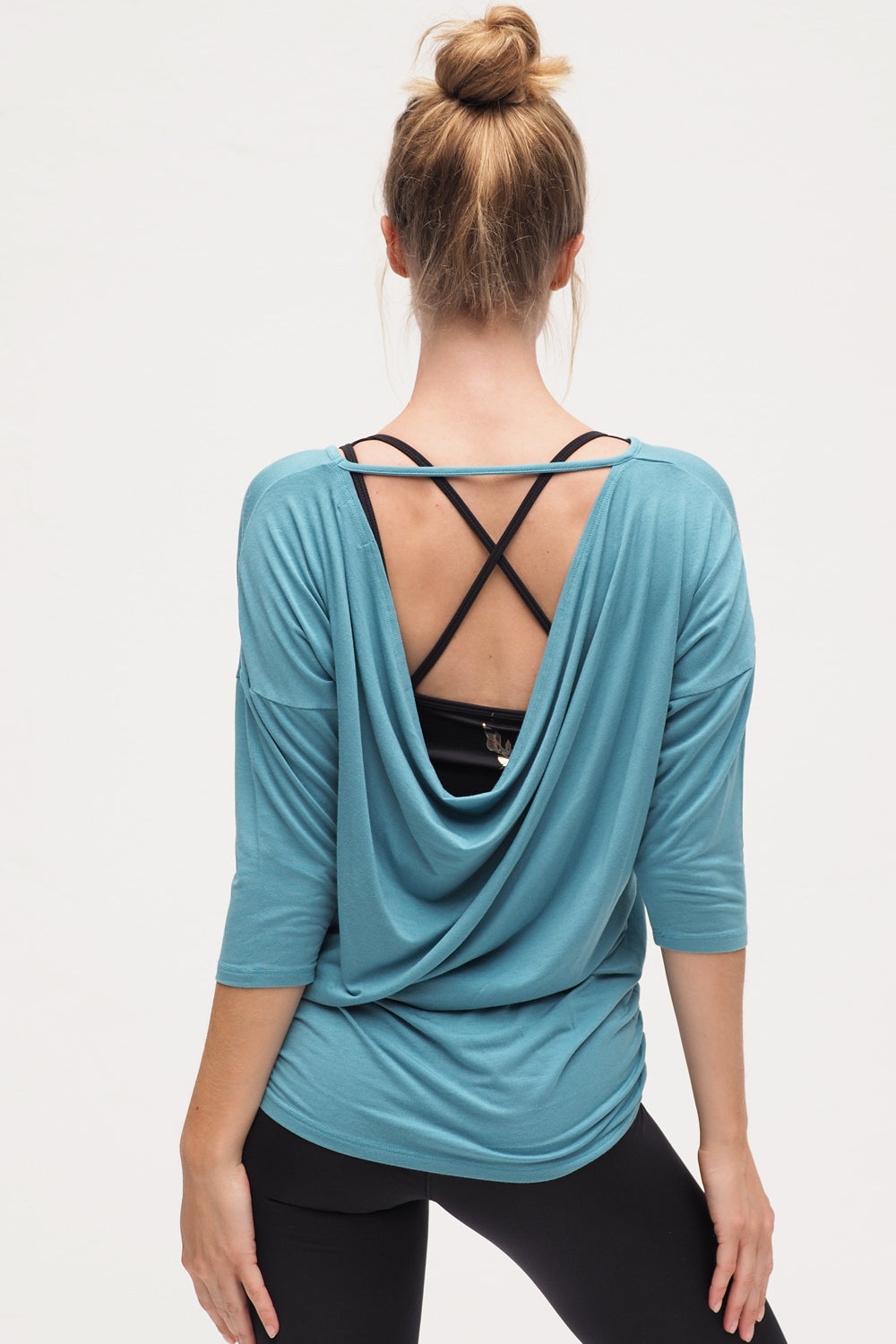 Shula Top turquoise_Kismet Yogastyle
