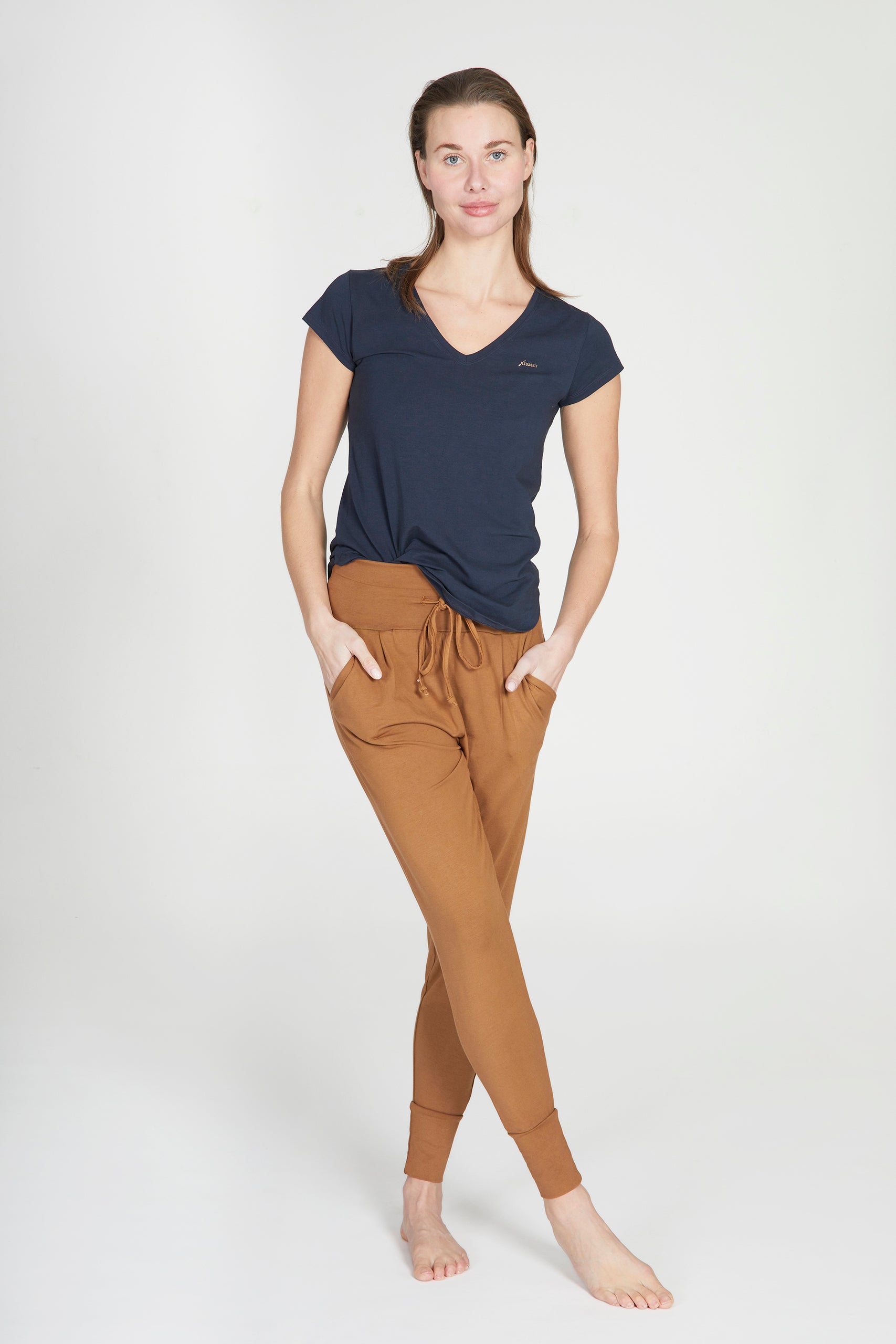 Perfect Tee Anthracite Cosy Pants Maroon