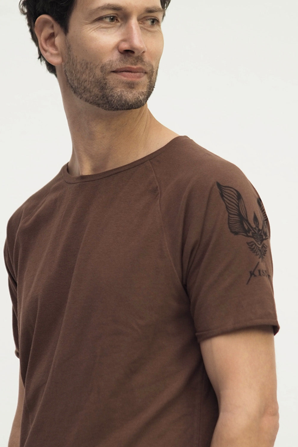 Arjuna Tee brown-Kismet Yogastyle