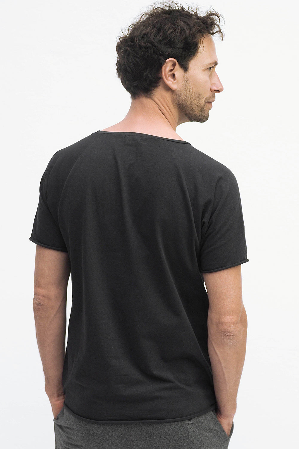 Arjuna Tee anthracite-Kismet Yogastyle