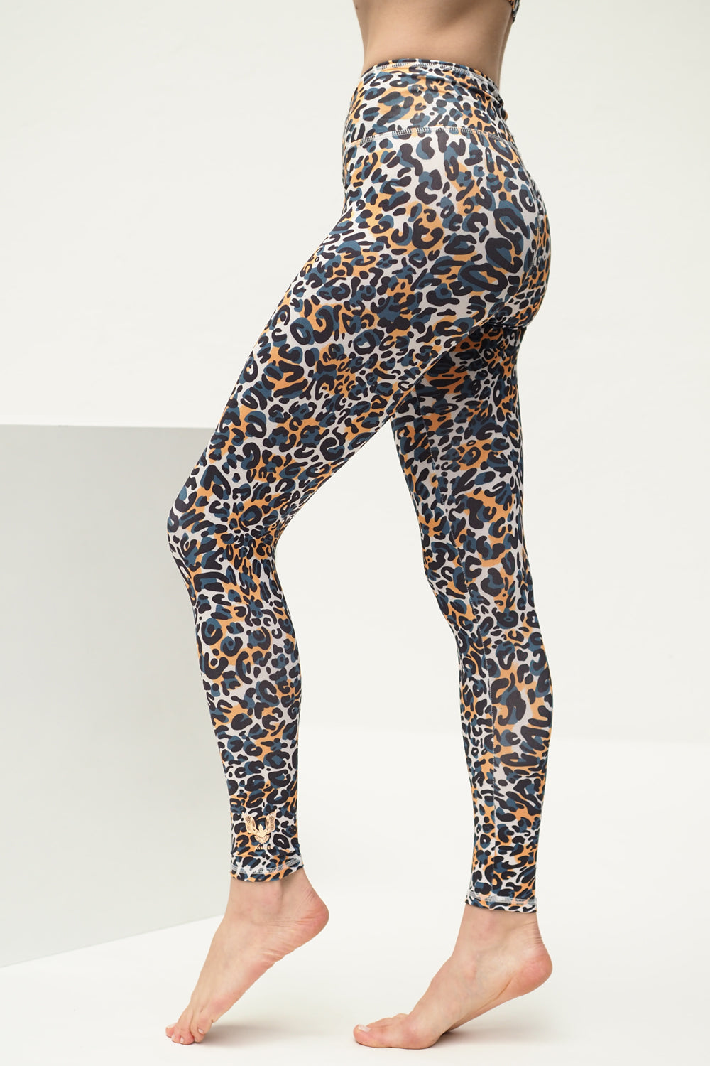 Yoga Leggings Ganga 7/8 - Goodvibes White-Kismet Yogastyle