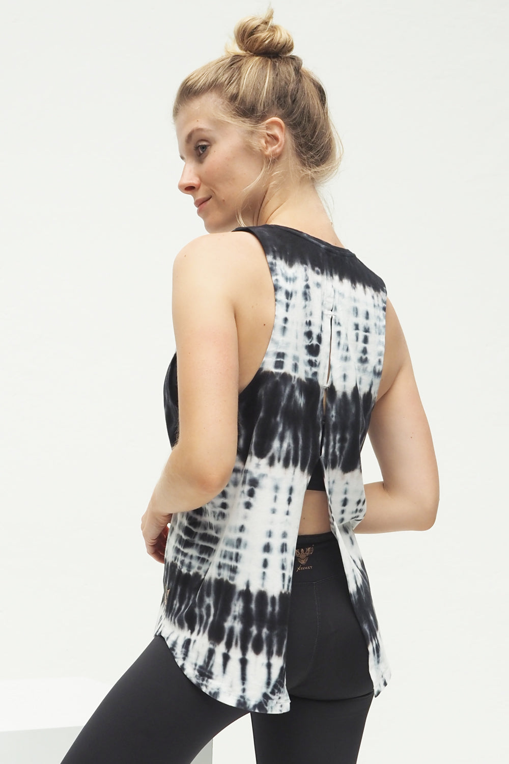 Shakti Tank - Batik Anthracite-Kismet Yogastyle-back look