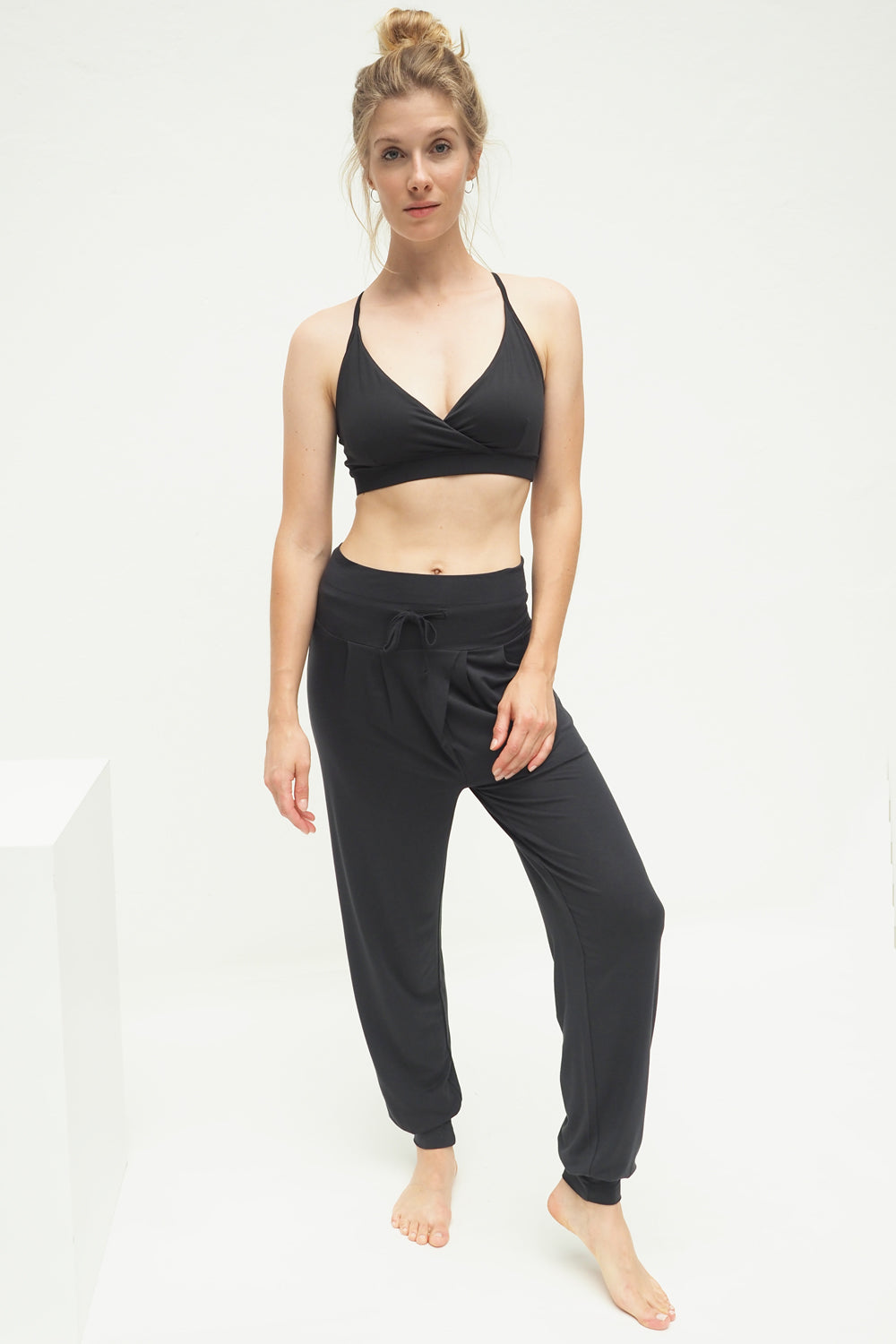 Yoga Pant Padmini Anthracite front