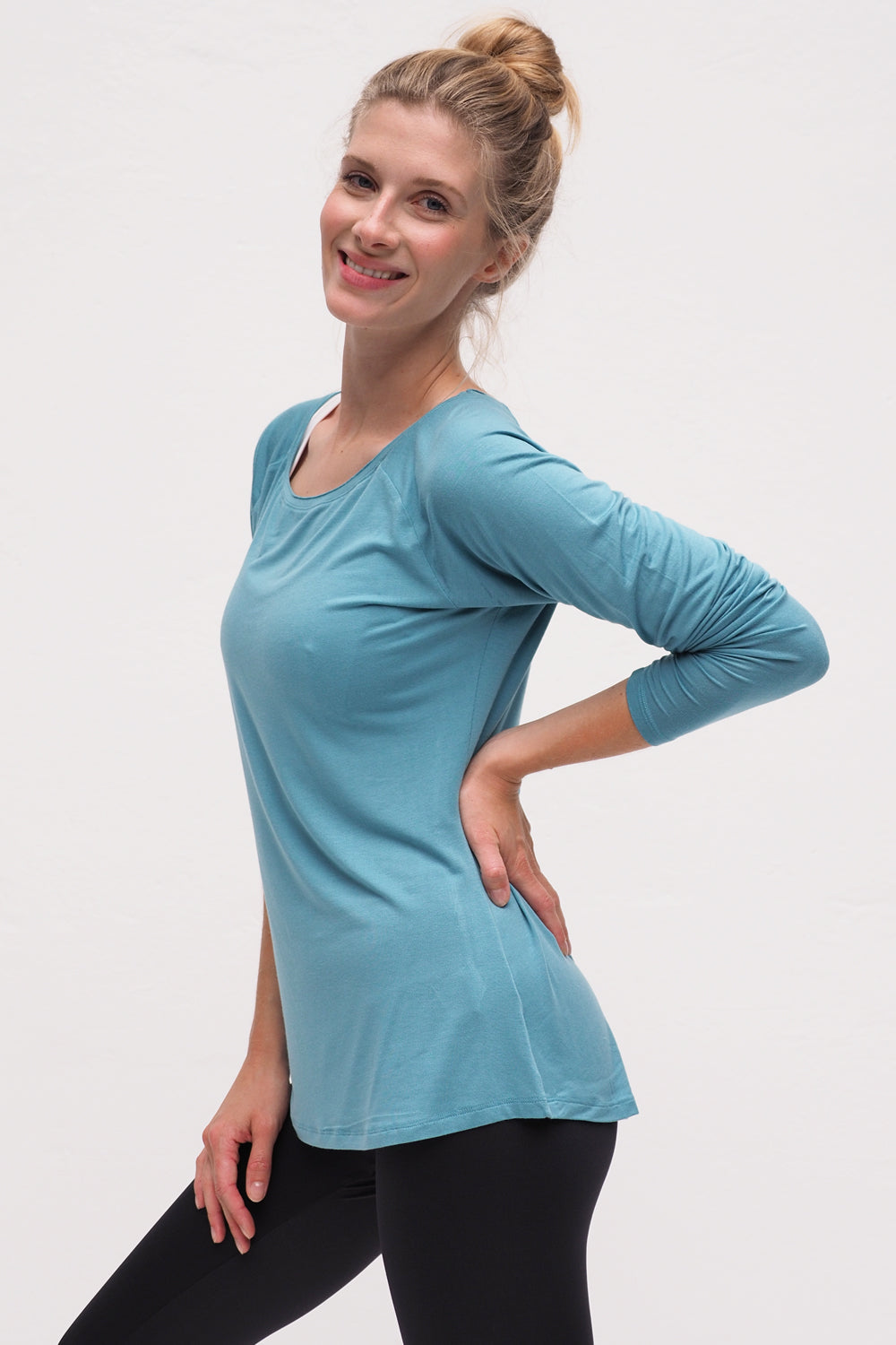Nandi LS turquoise_Kismet Yogastyle